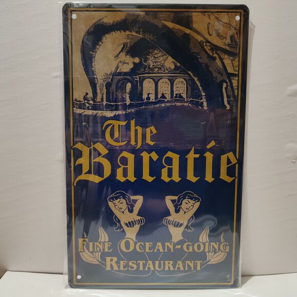 One Piece Netflix Baratie Metal Tin Sign Official Wall Hanging Display Piece - Picture 1 of 4
